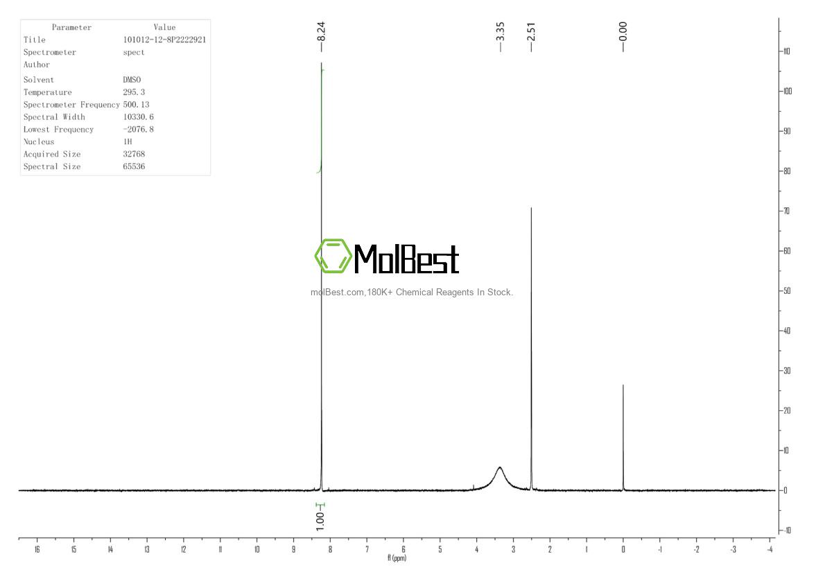 Physical sample testing spectrum (NMR) of 101012-12-8