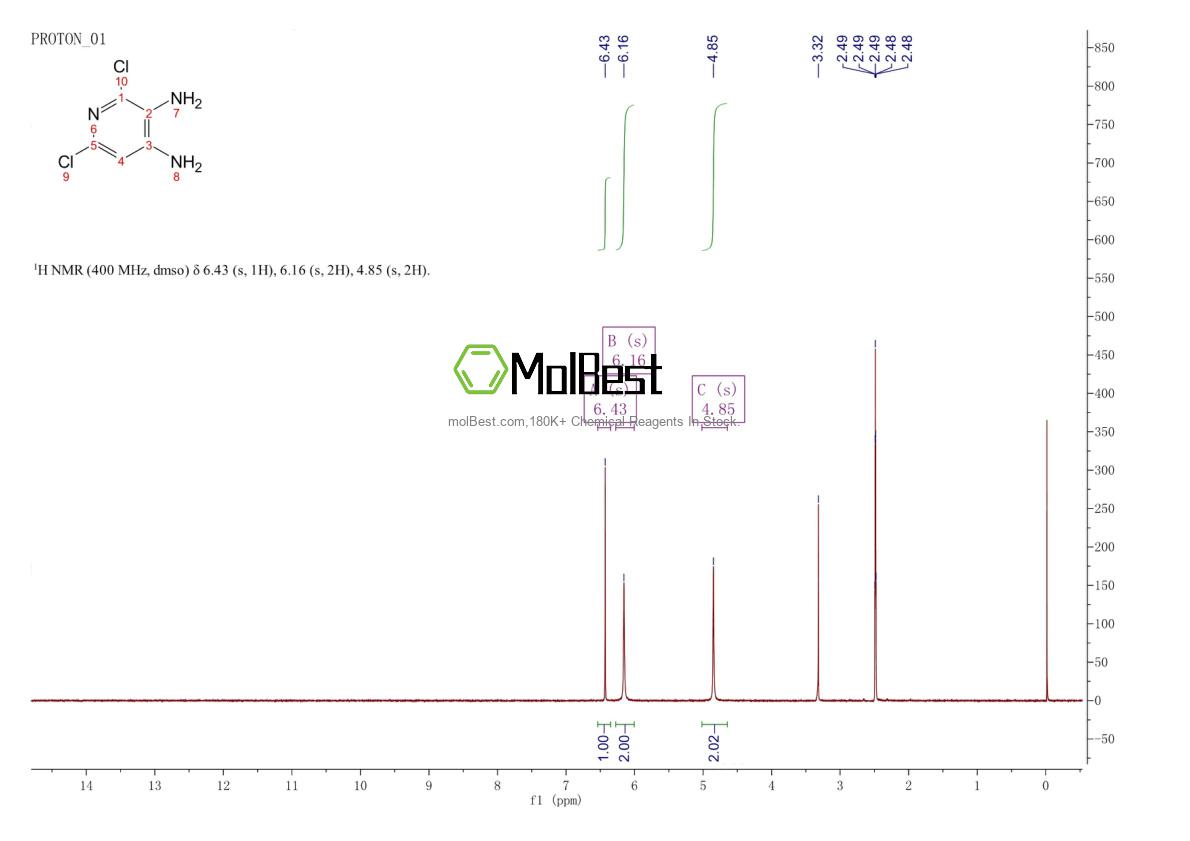 Physical sample testing spectrum (NMR) of 101079-63-4