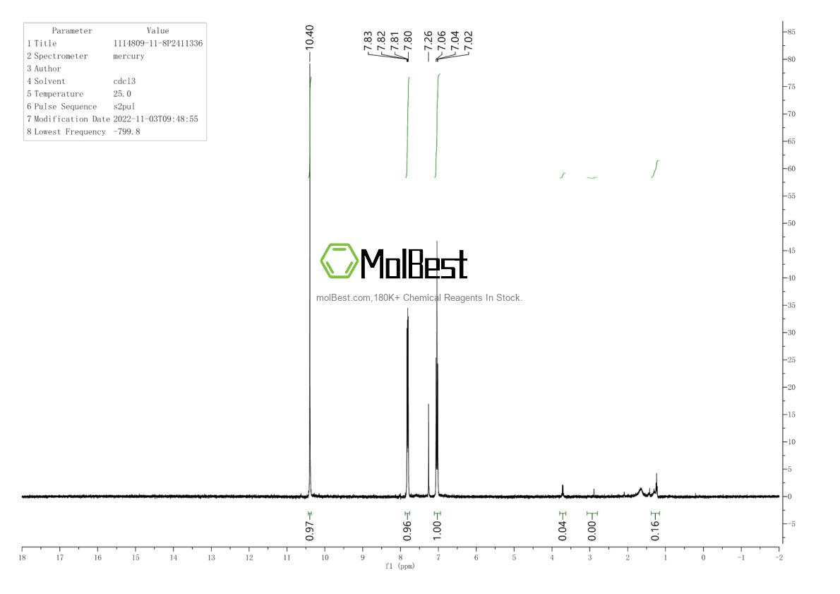 1114809-11-8 fiziksel numune test spektrumu (NMR)