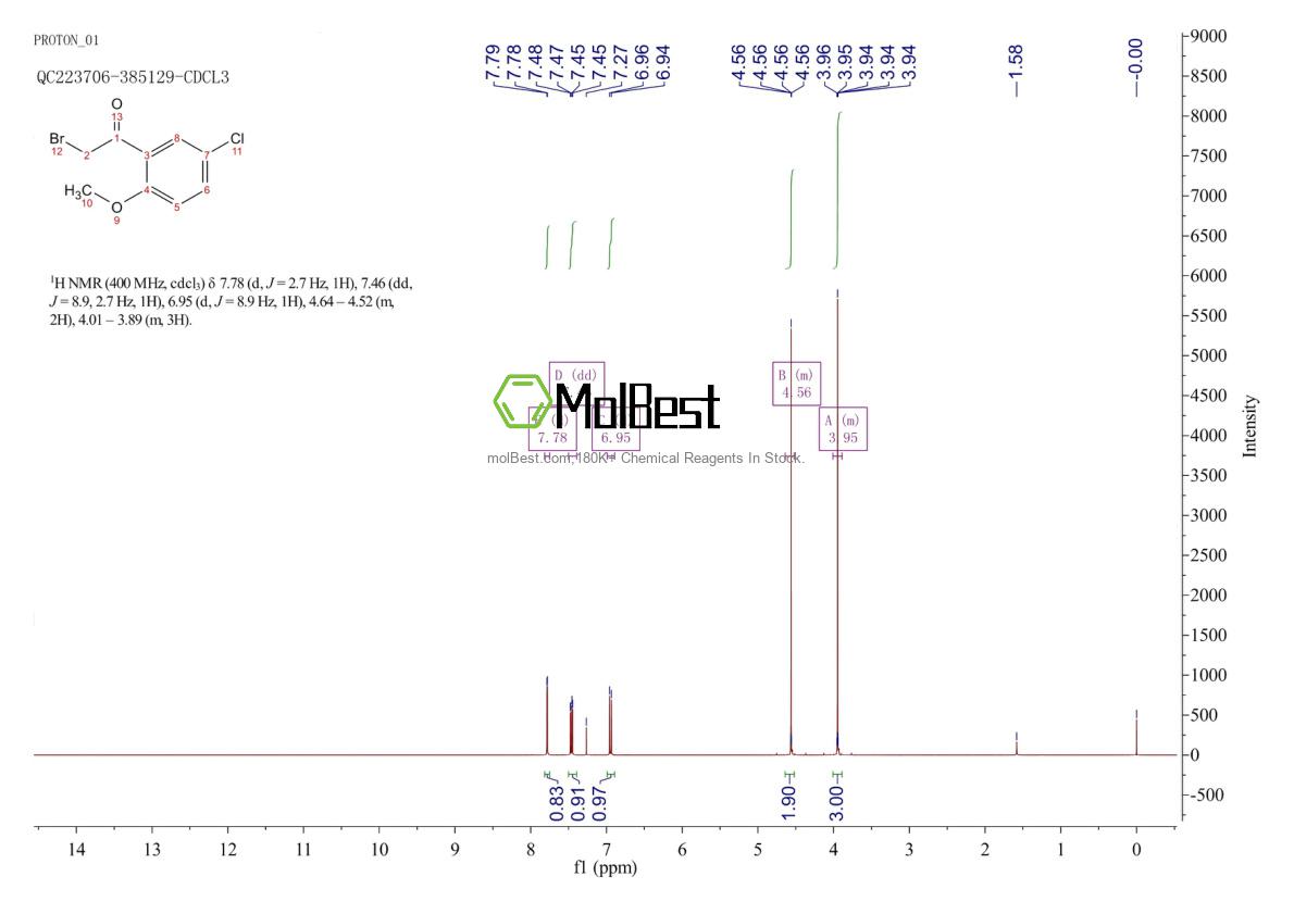 Physical sample testing spectrum (NMR) of 111841-05-5