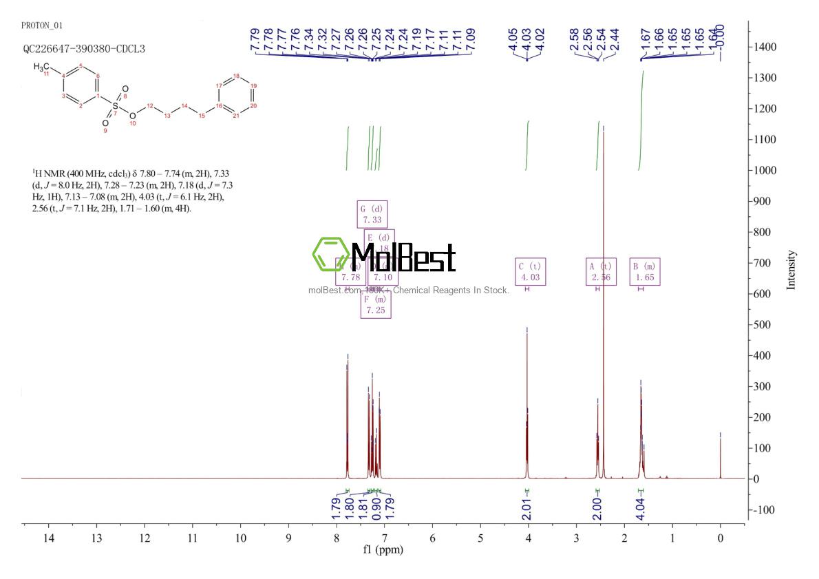 Spektrum pengujian sampel fisik (NMR) 112775-09-4