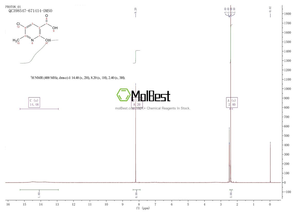 117449-75-9 fiziksel numune test spektrumu (NMR)