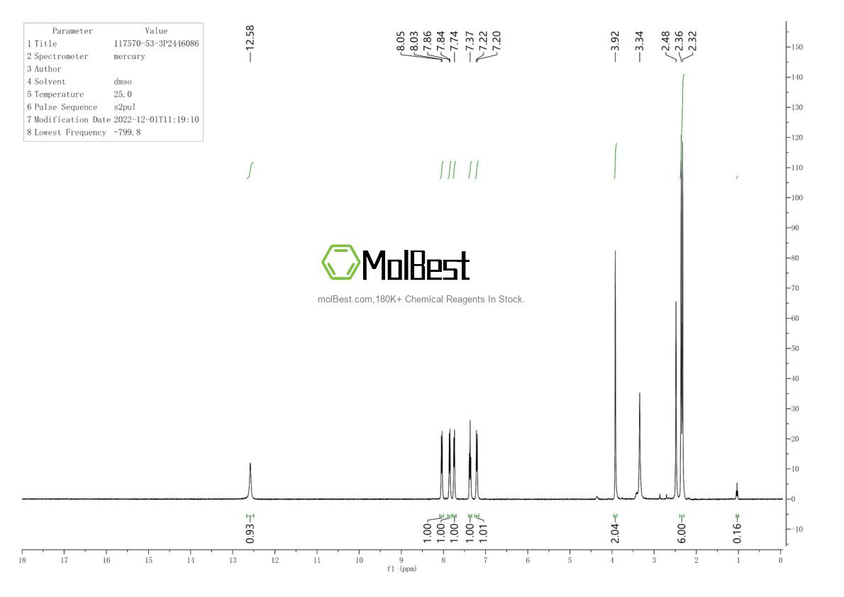 117570-53-3 fiziksel numune test spektrumu (NMR)