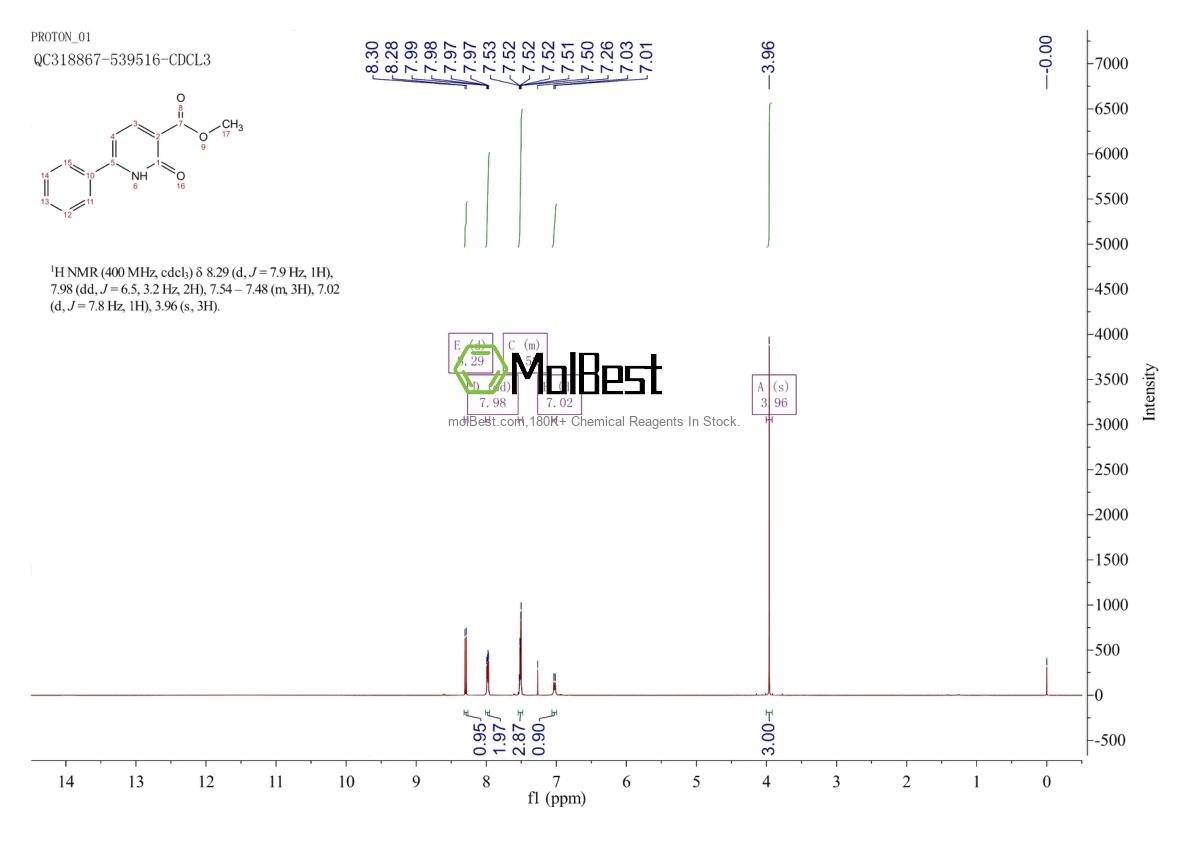 Physical sample testing spectrum (NMR) of 125031-47-2