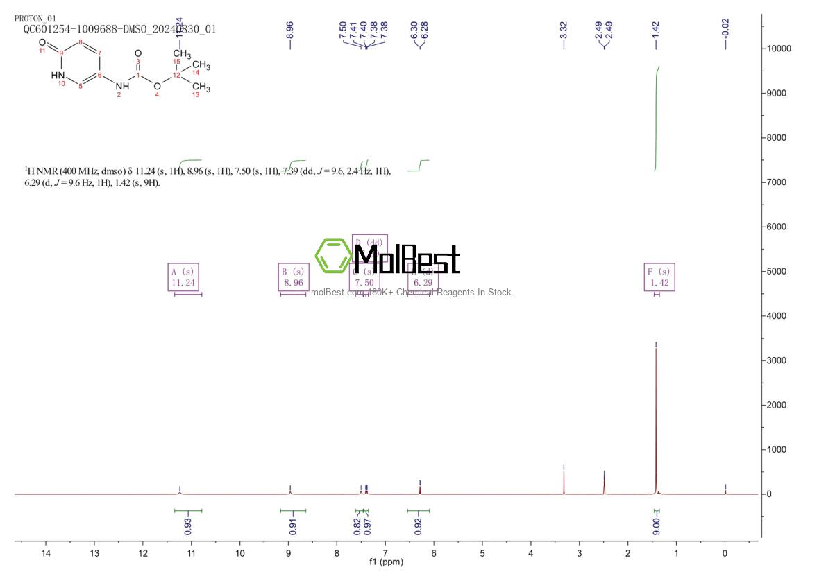 1394935-52-4 fiziksel numune test spektrumu (NMR)