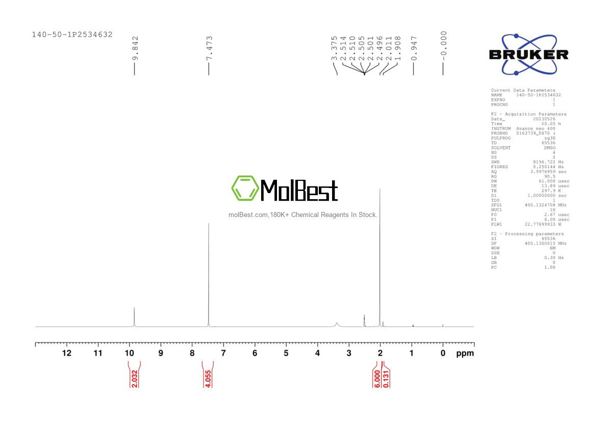 140-50-1 fiziksel numune test spektrumu (NMR)