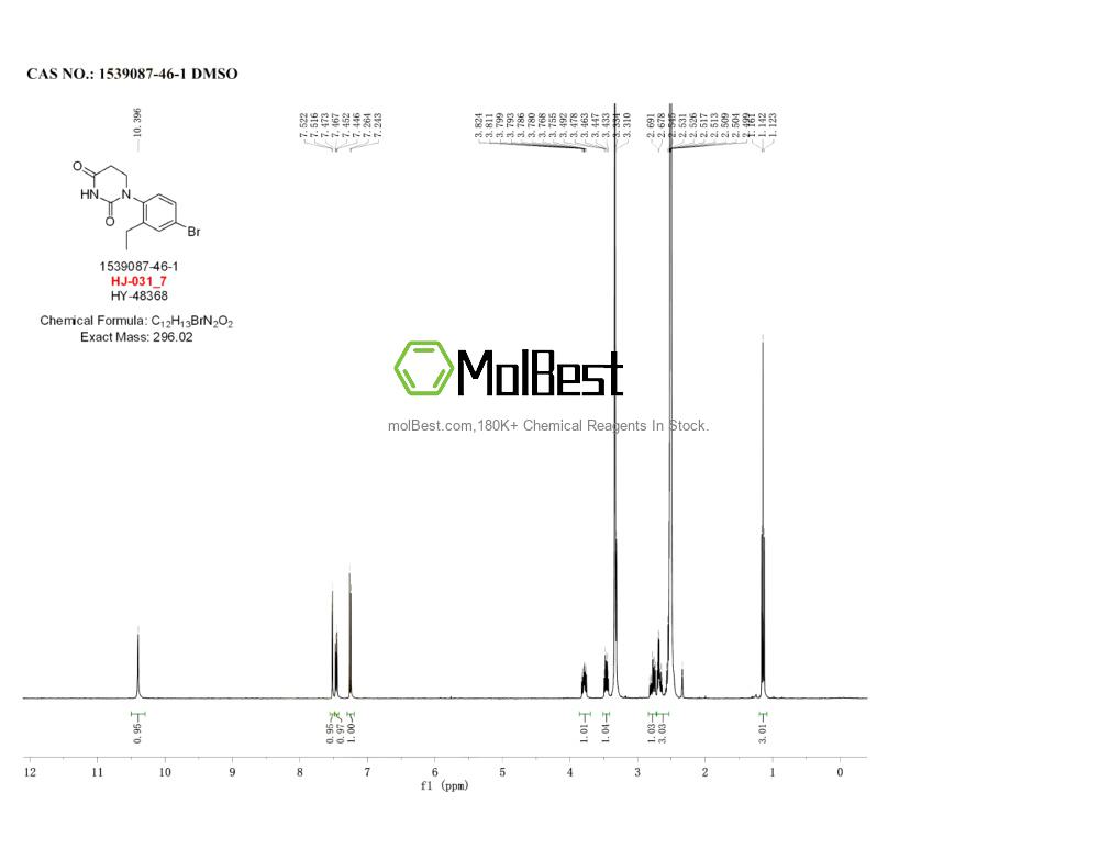 1539087-46-1 fiziksel numune test spektrumu (NMR)