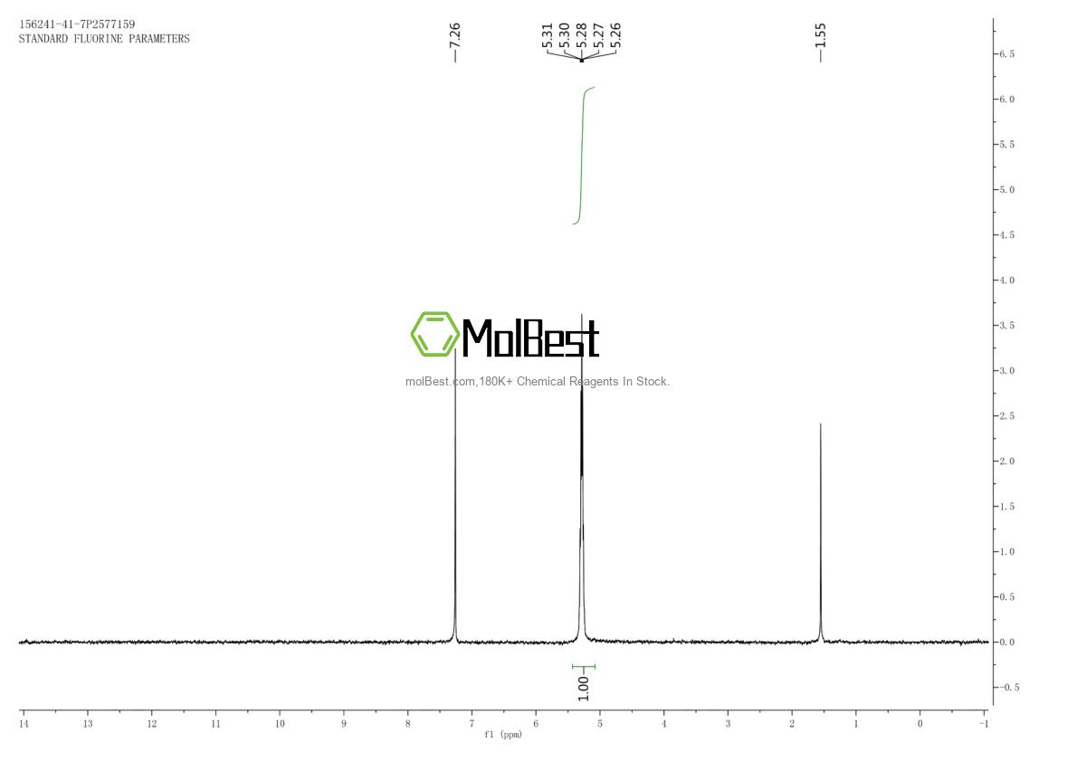 Phổ kiểm tra mẫu thực (NMR) của 156241-41-7