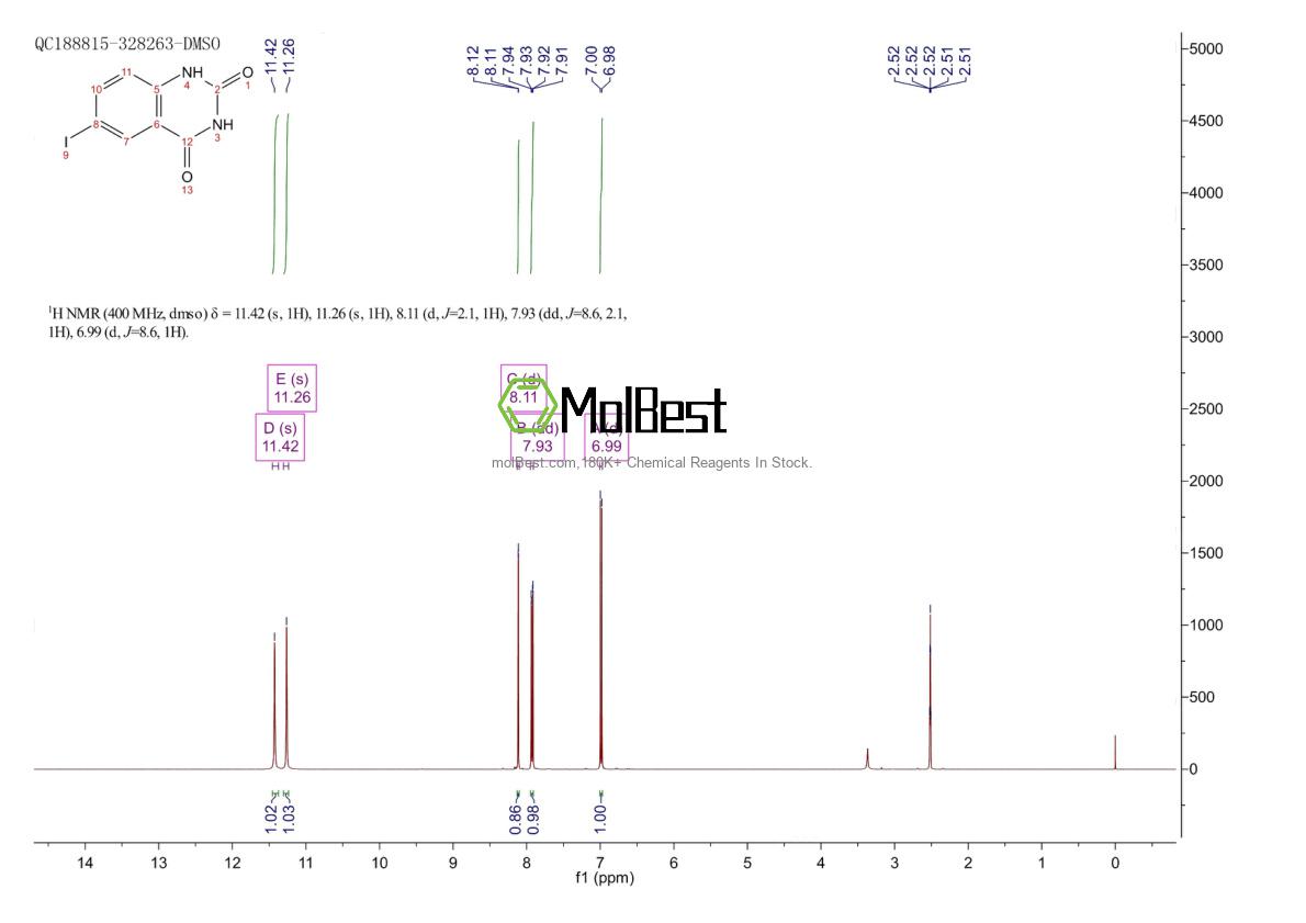 Physical sample testing spectrum (NMR) of 16353-27-8