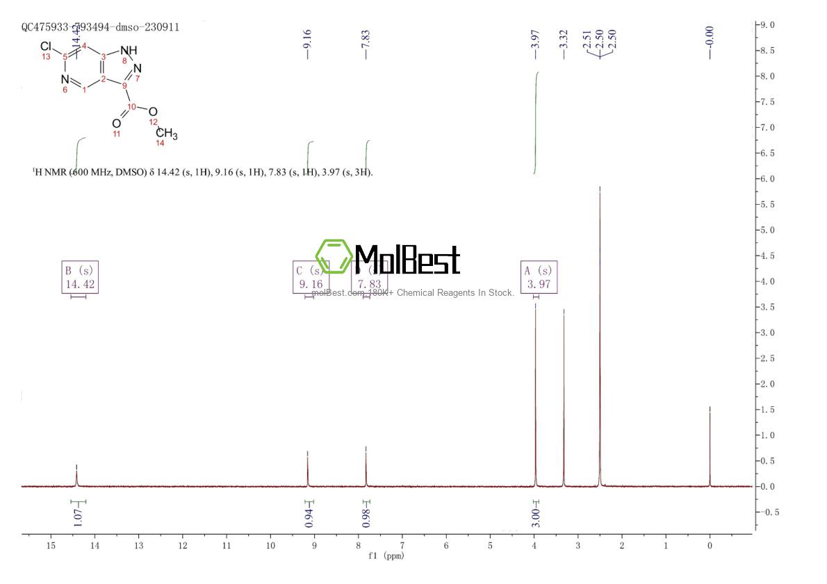 1658461-71-2 fiziksel numune test spektrumu (NMR)