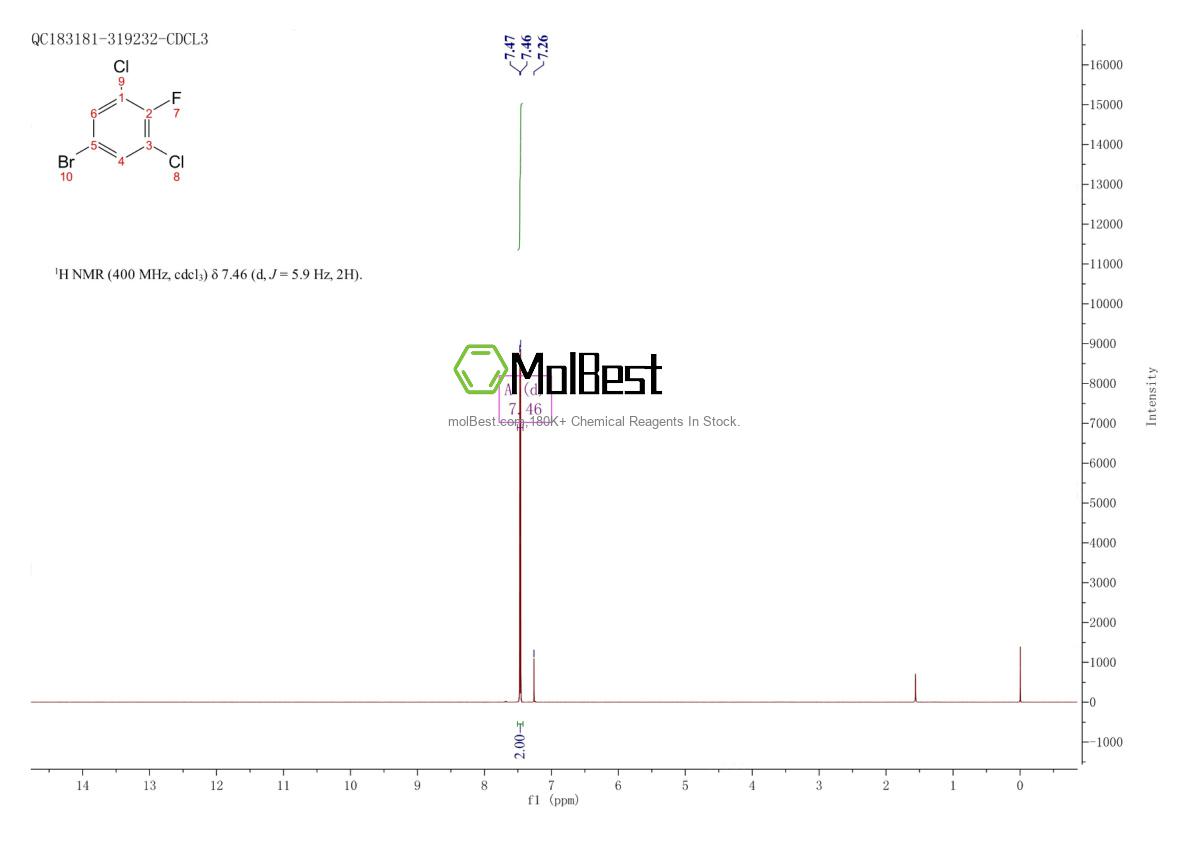 Physical sample testing spectrum (NMR) of 17318-08-0