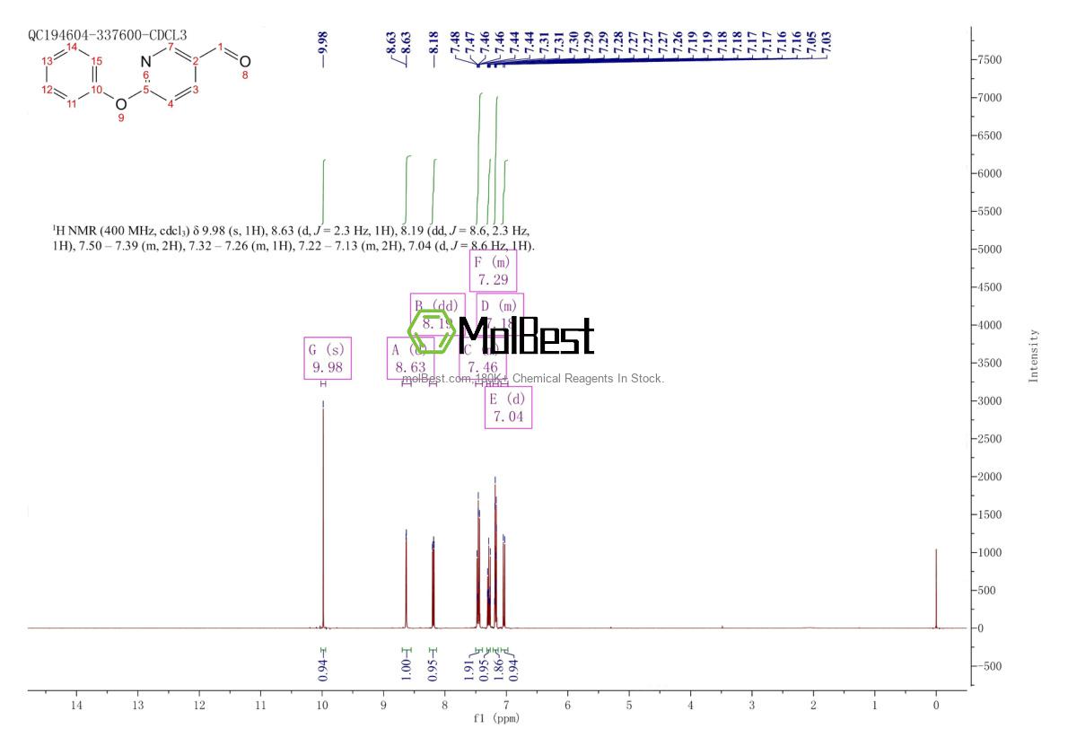 Physical sample testing spectrum (NMR) of 173282-69-4