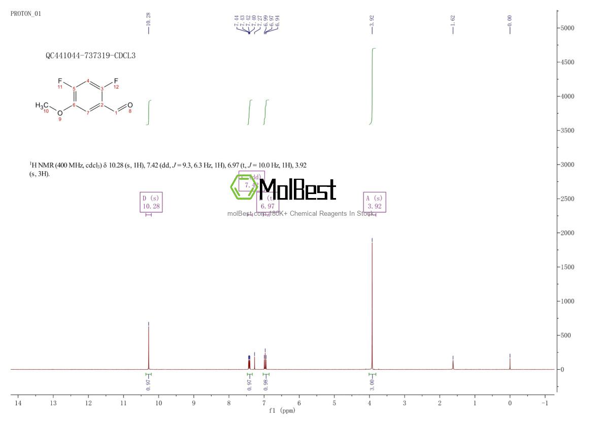 Physical sample testing spectrum (NMR) of 177034-25-2