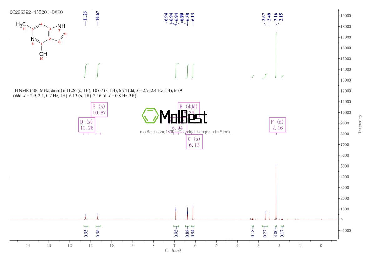 178268-91-2 fiziksel numune test spektrumu (NMR)