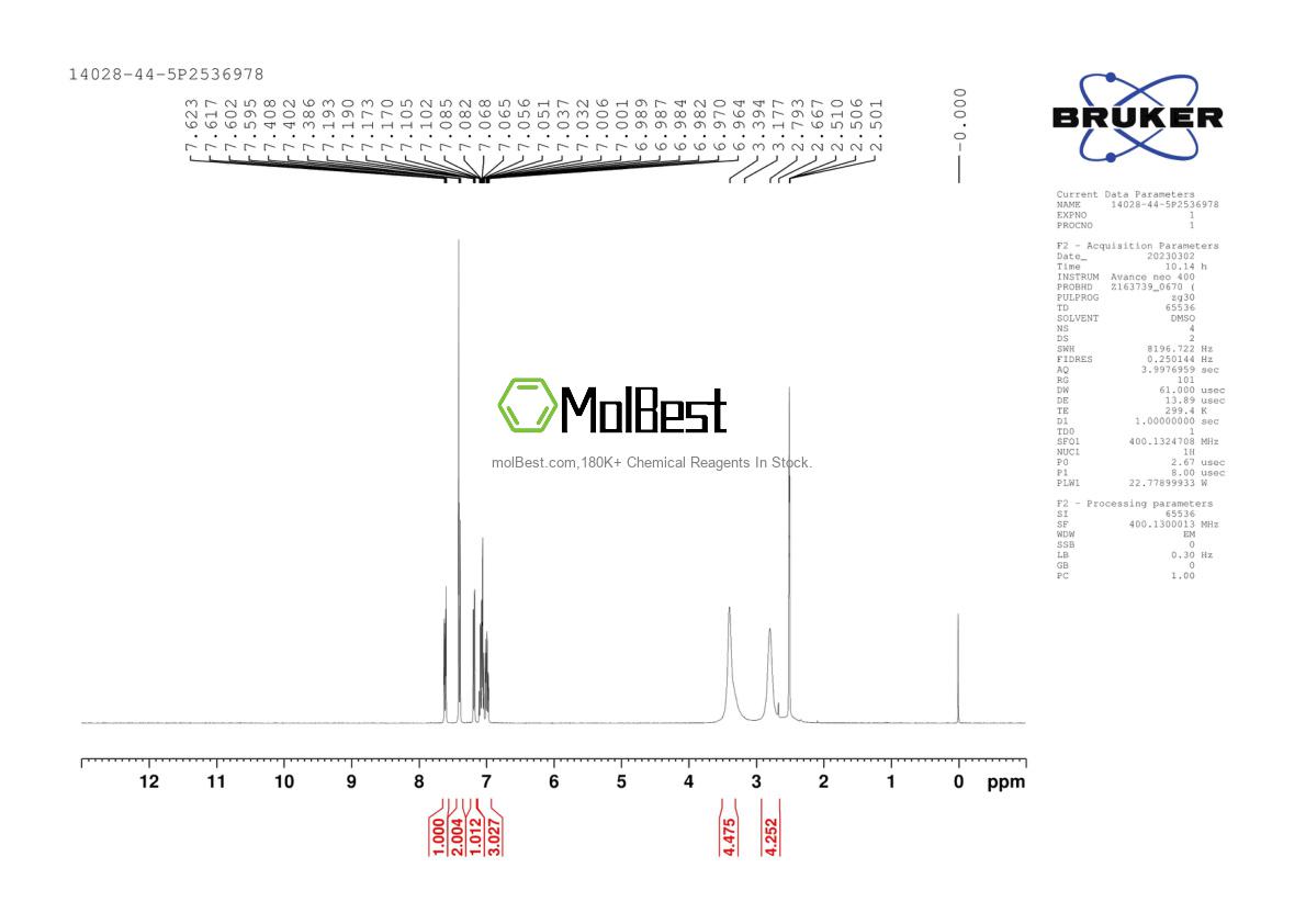 178747-83-6 fiziksel numune test spektrumu (NMR)