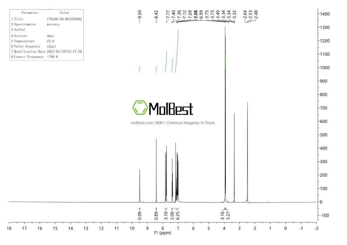179248-59-0 fiziksel numune test spektrumu (NMR)