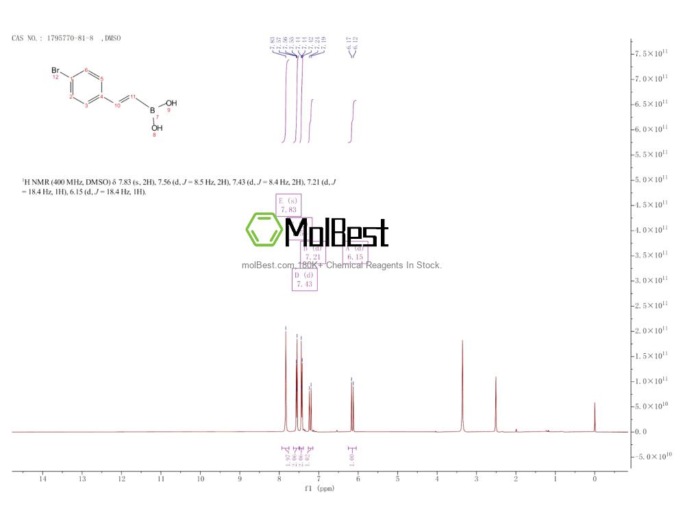 1795770-81-8 fiziksel numune test spektrumu (NMR)