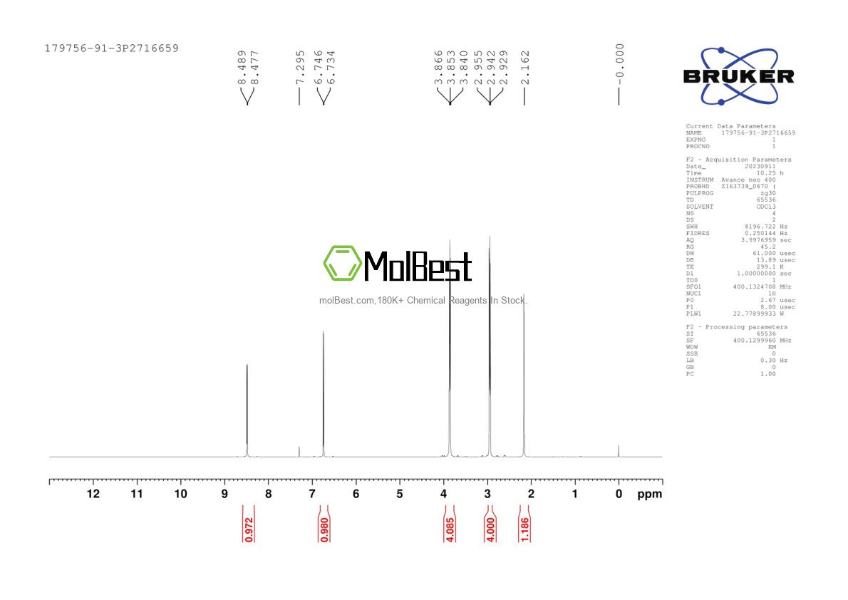 179756-91-3 fiziksel numune test spektrumu (NMR)