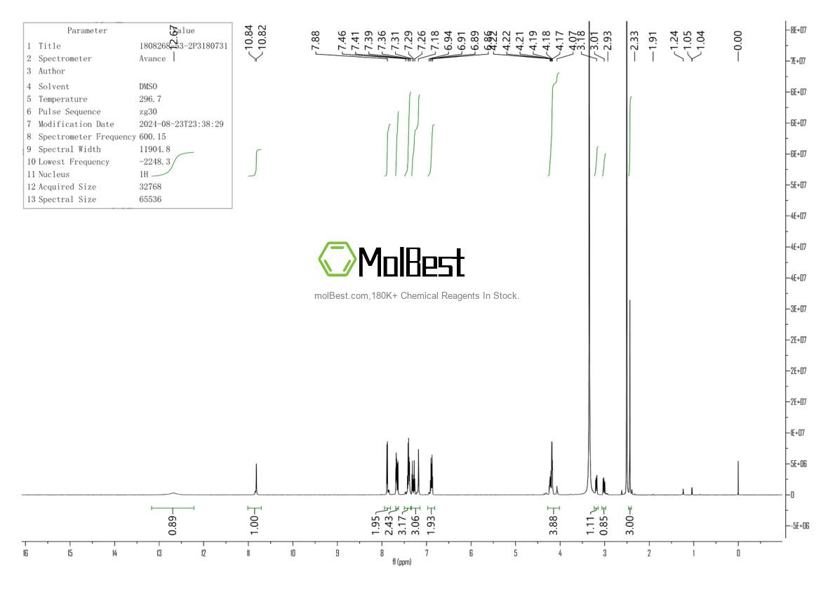 1808268-53-2 fiziksel numune test spektrumu (NMR)