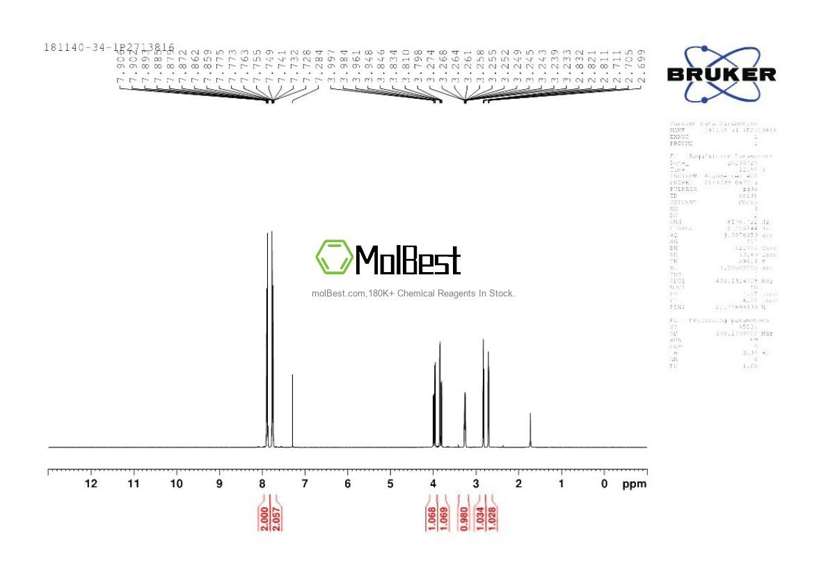 Physical sample testing spectrum (NMR) of 181140-34-1