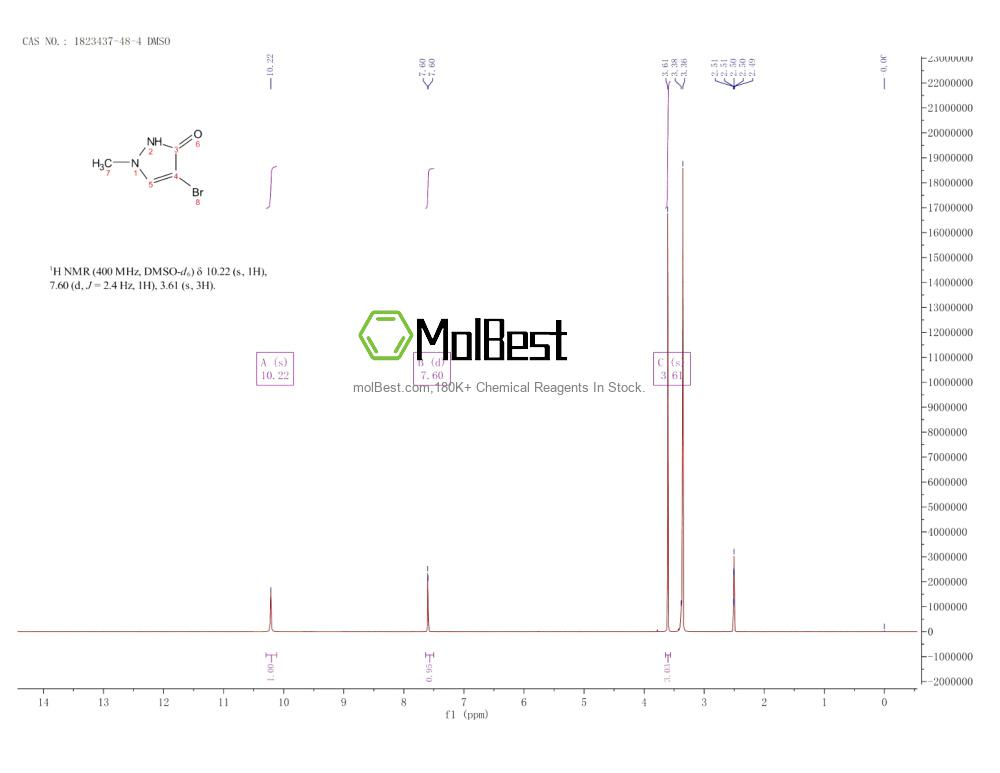 1823437-48-4 fiziksel numune test spektrumu (NMR)