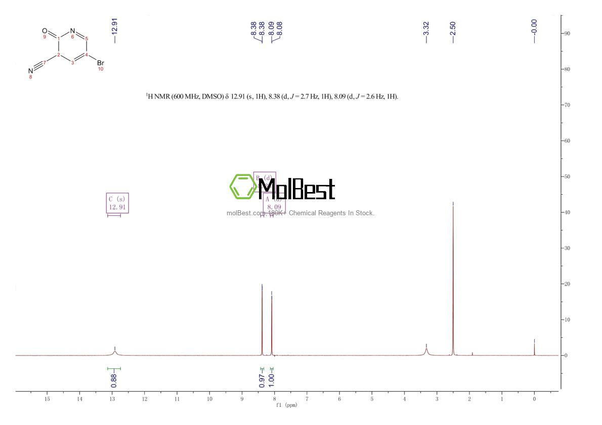 Spektrum pengujian sampel fisik (NMR) 1849267-26-0