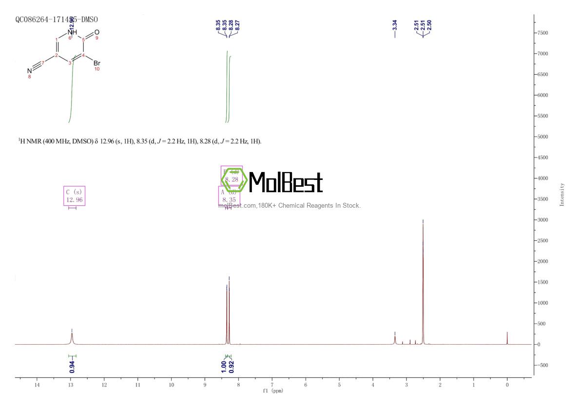 Physical sample testing spectrum (NMR) of 19840-44-9