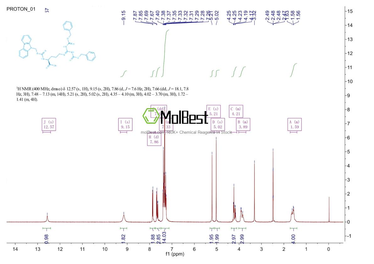 207857-35-0 fiziksel numune test spektrumu (NMR)