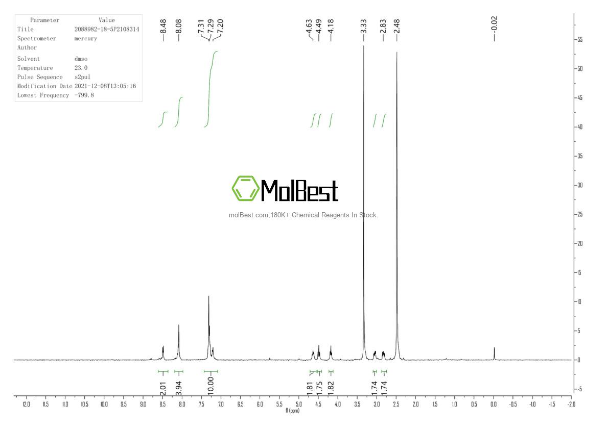 2088982-18-5 fiziksel numune test spektrumu (NMR)
