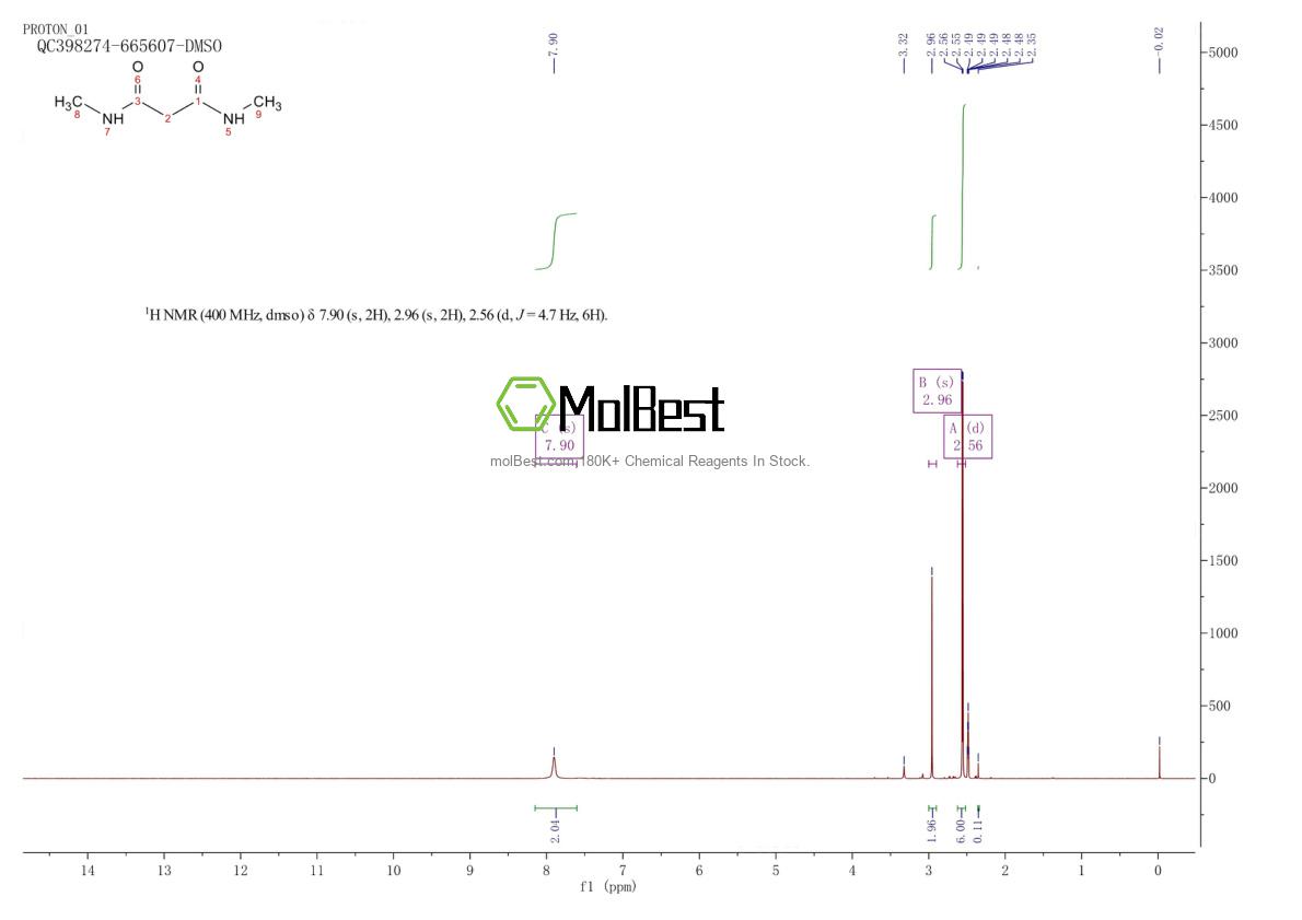 2090-18-8 fiziksel numune test spektrumu (NMR)