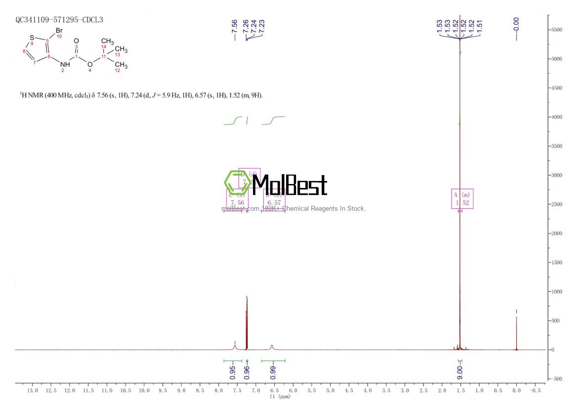Physical sample testing spectrum (NMR) of 21483-64-7