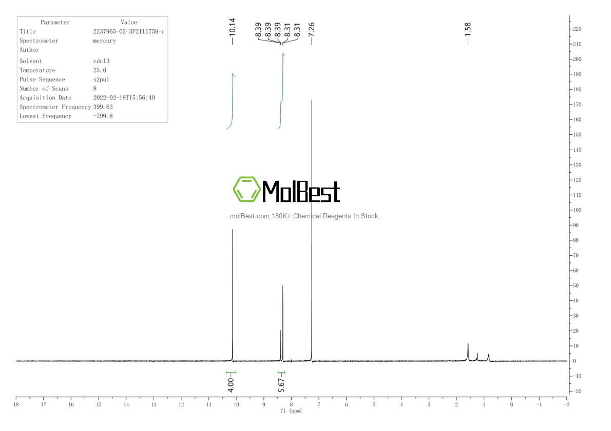 Physical sample testing spectrum (NMR) of 2237965-02-3