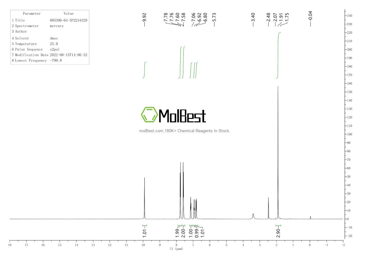 25112-68-9 fiziksel numune test spektrumu (NMR)