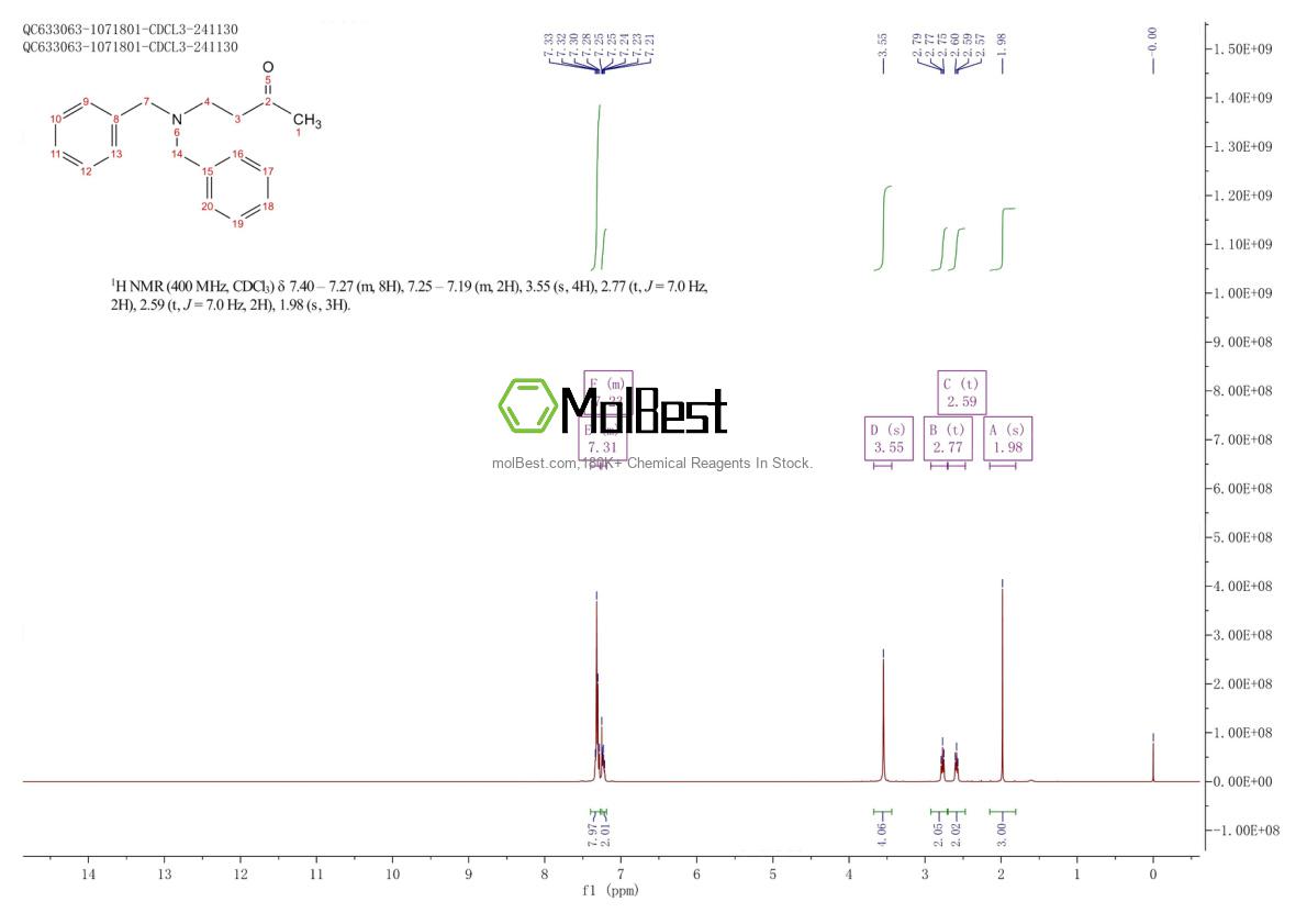 Physical sample testing spectrum (NMR) of 26734-07-6