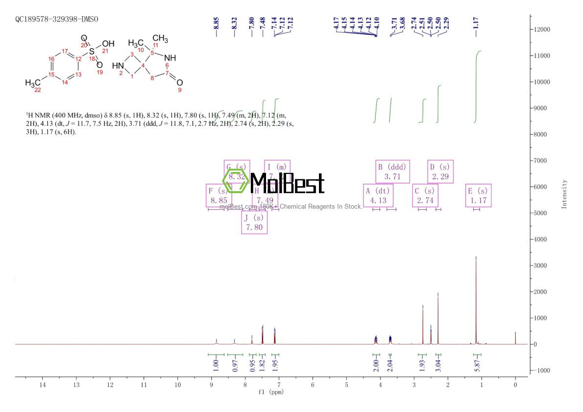2682112-95-2 fiziksel numune test spektrumu (NMR)