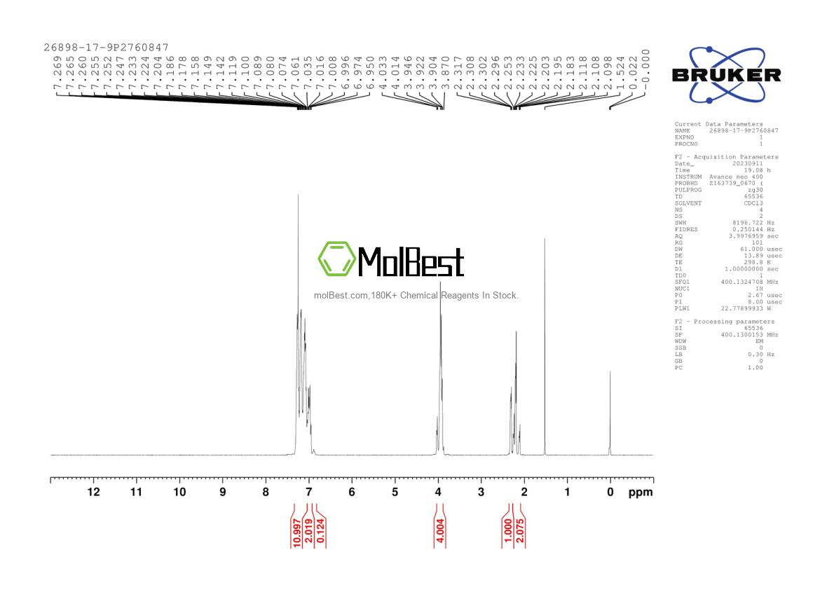 26898-17-9 fiziksel numune test spektrumu (NMR)