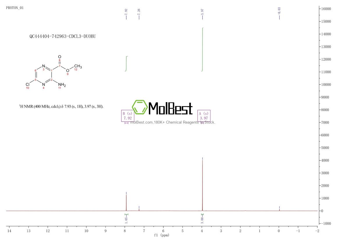 Spektrum pengujian sampel fisik (NMR) 28643-16-5