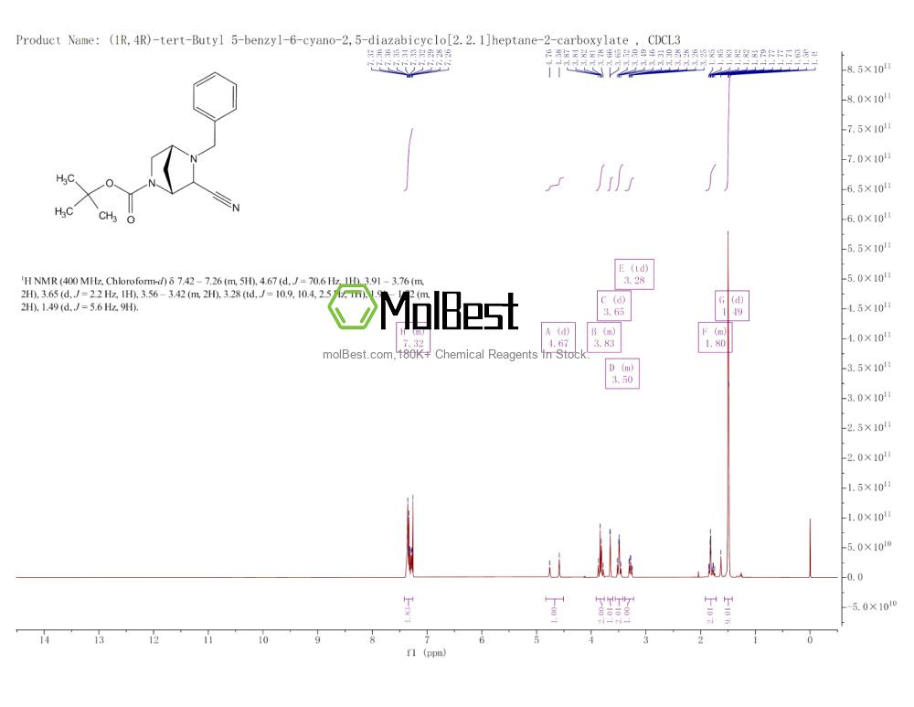 2918778-18-2 fiziksel numune test spektrumu (NMR)
