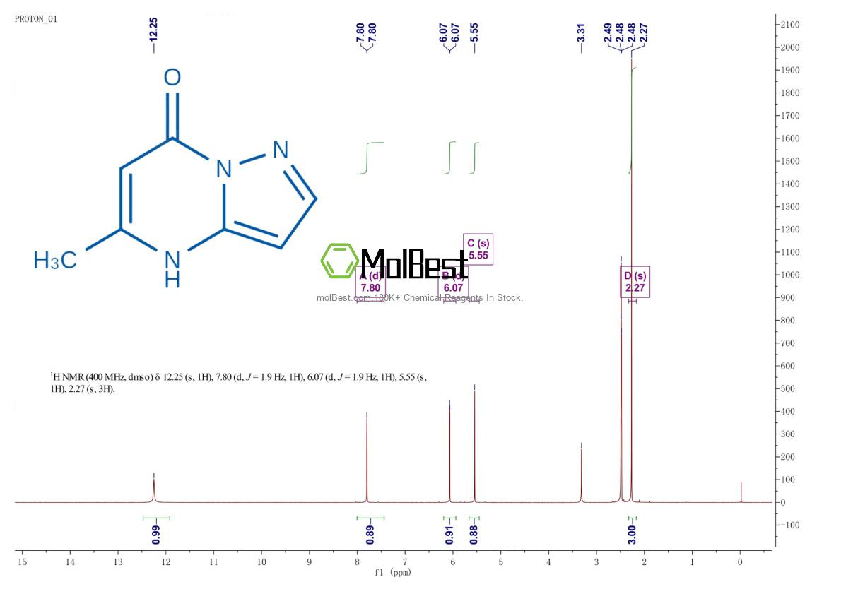 Physical sample testing spectrum (NMR) of 29274-35-9