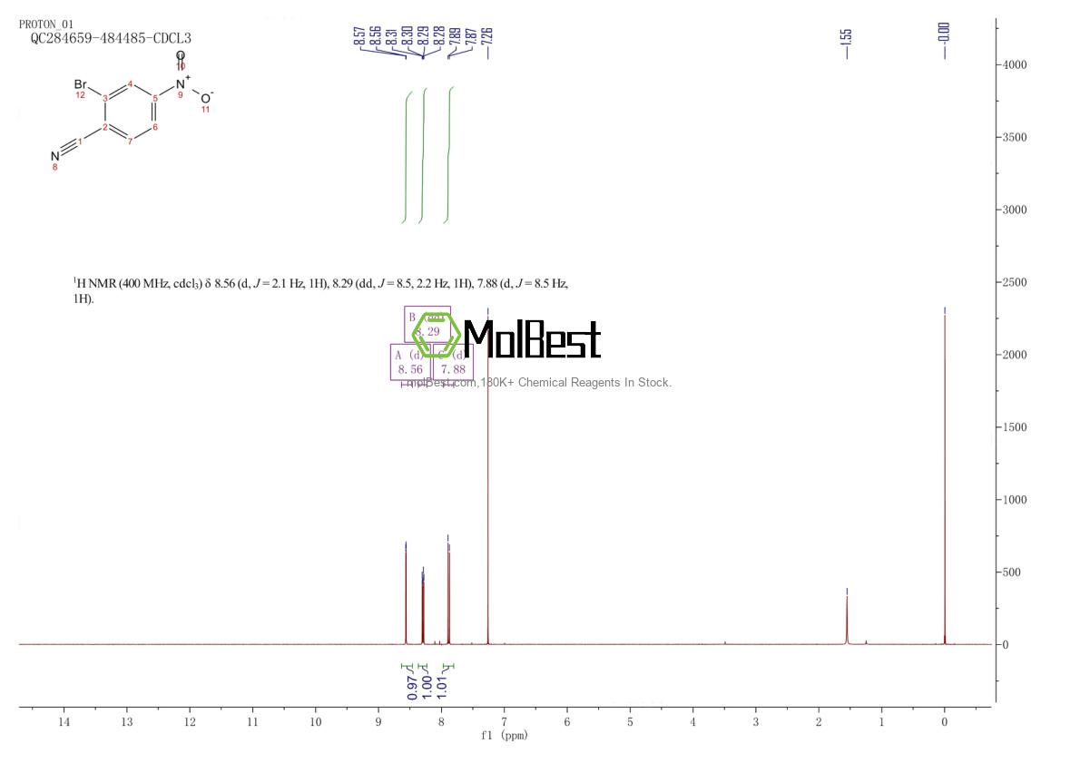Spektrum pengujian sampel fisik (NMR) 34662-35-6