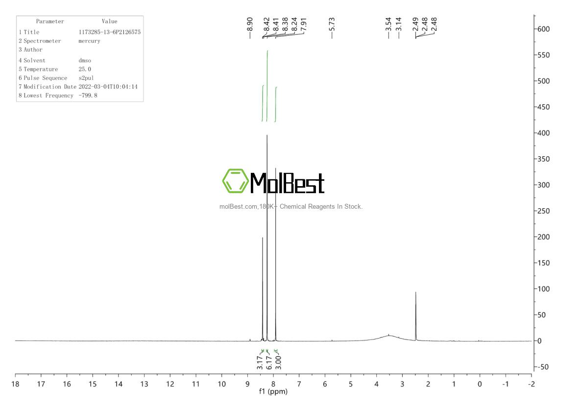 Physical sample testing spectrum (NMR) of 35112-27-7
