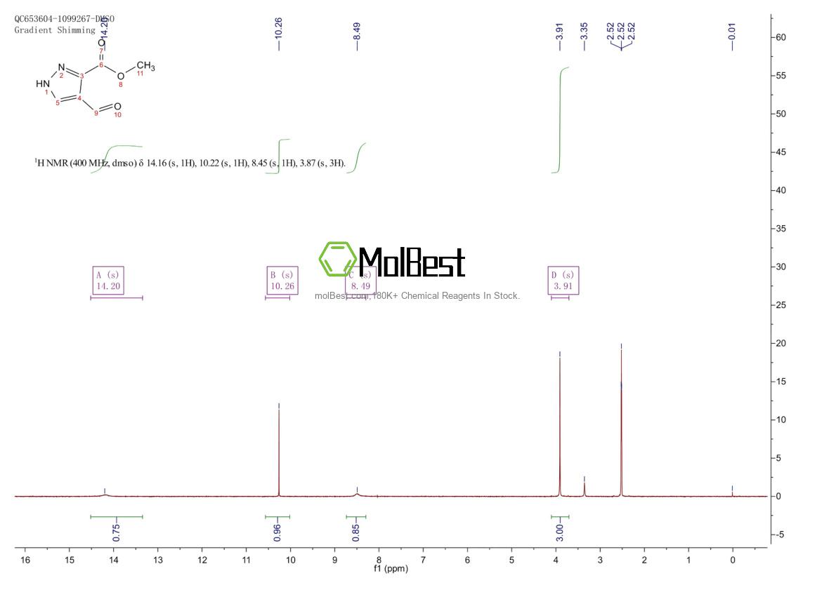 Espectro de teste de amostra física (NMR) de 35344-93-5
