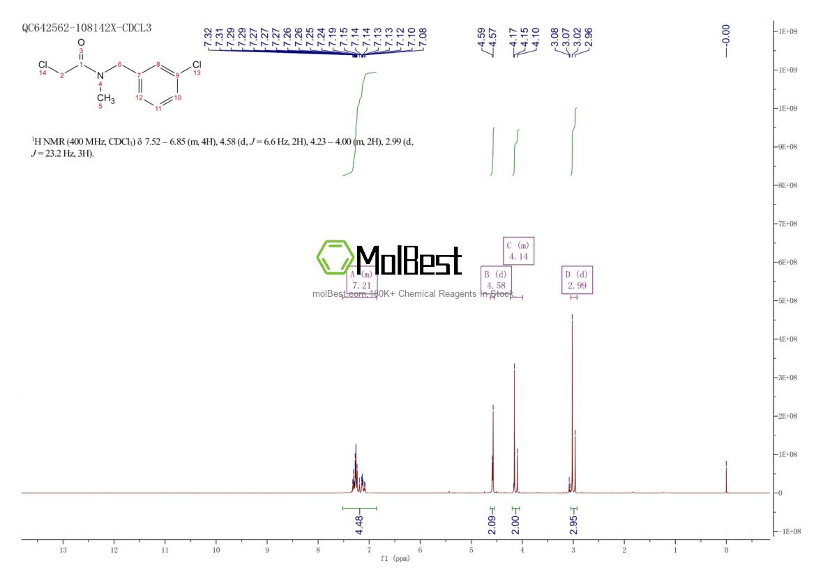 Physical sample testing spectrum (NMR) of 39086-64-1