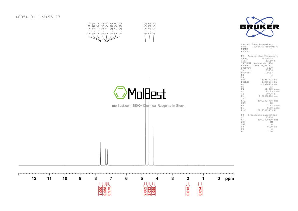 40054-01-1 fiziksel numune test spektrumu (NMR)