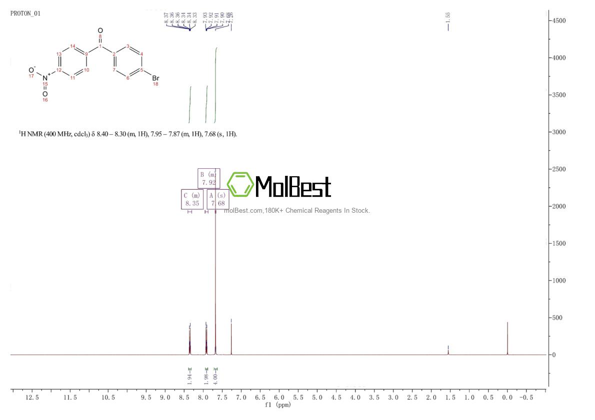 Spektrum pengujian sampel fisik (NMR) 40292-15-7