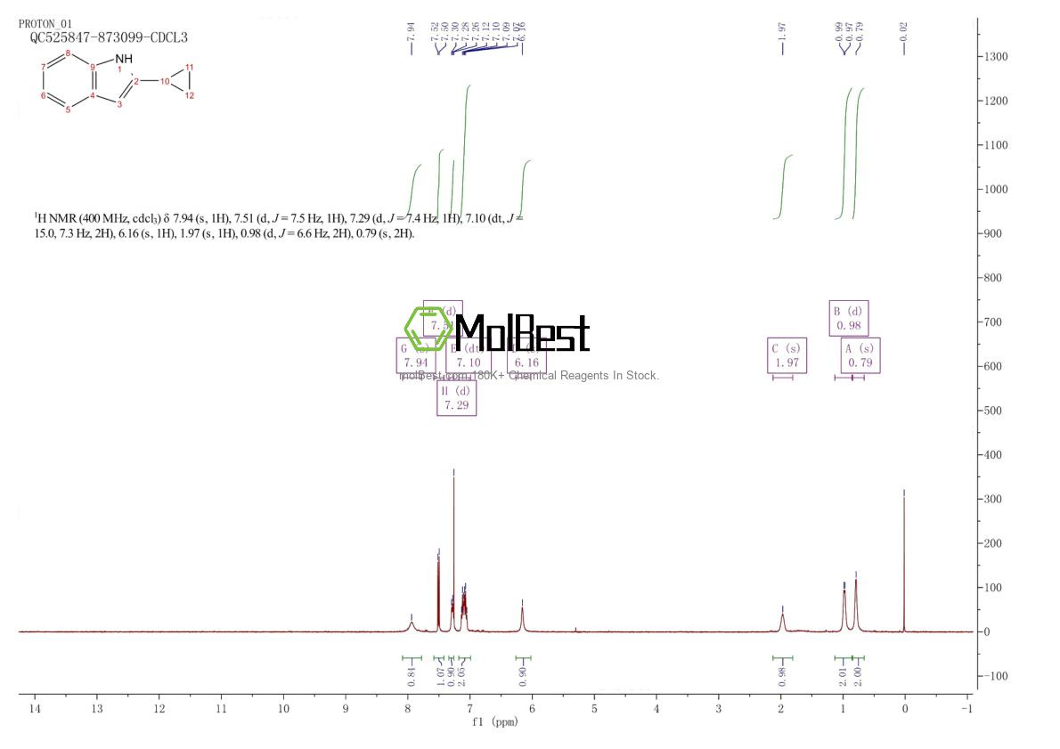 40748-44-5 fiziksel numune test spektrumu (NMR)