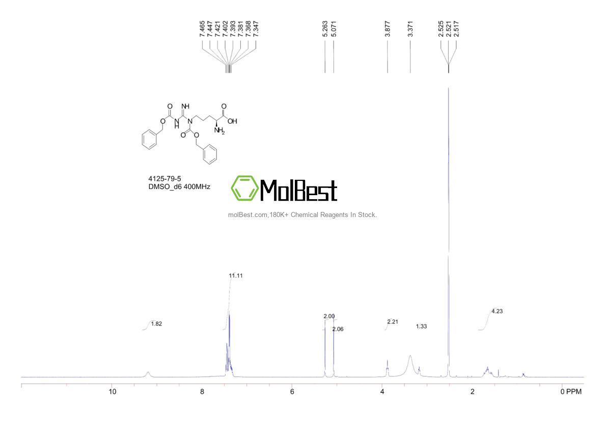 Physical sample testing spectrum (NMR) of 4125-79-5