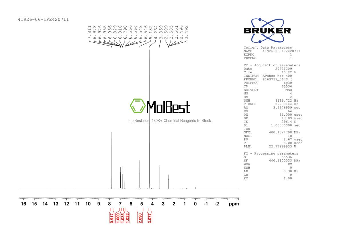 41926-06-1 fiziksel numune test spektrumu (NMR)
