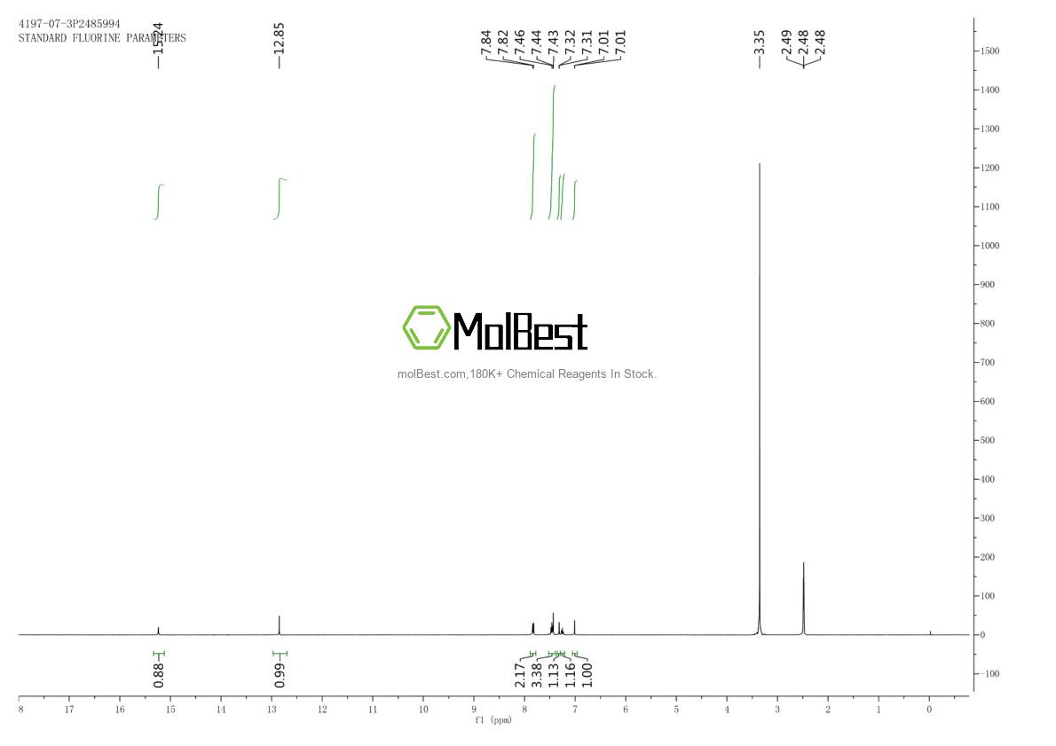 4197-07-3 fiziksel numune test spektrumu (NMR)