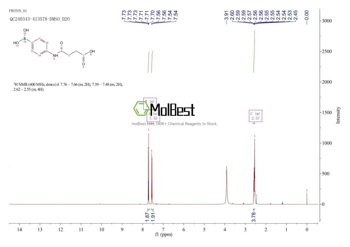 Spektrum pengujian sampel fisik (NMR) 480424-95-1